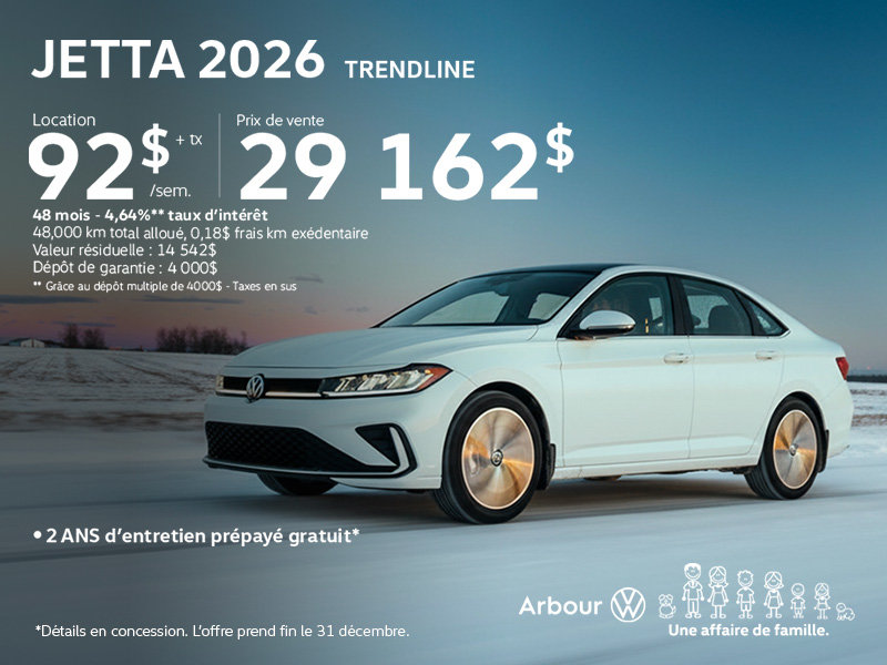 Jetta 2026 Trendline