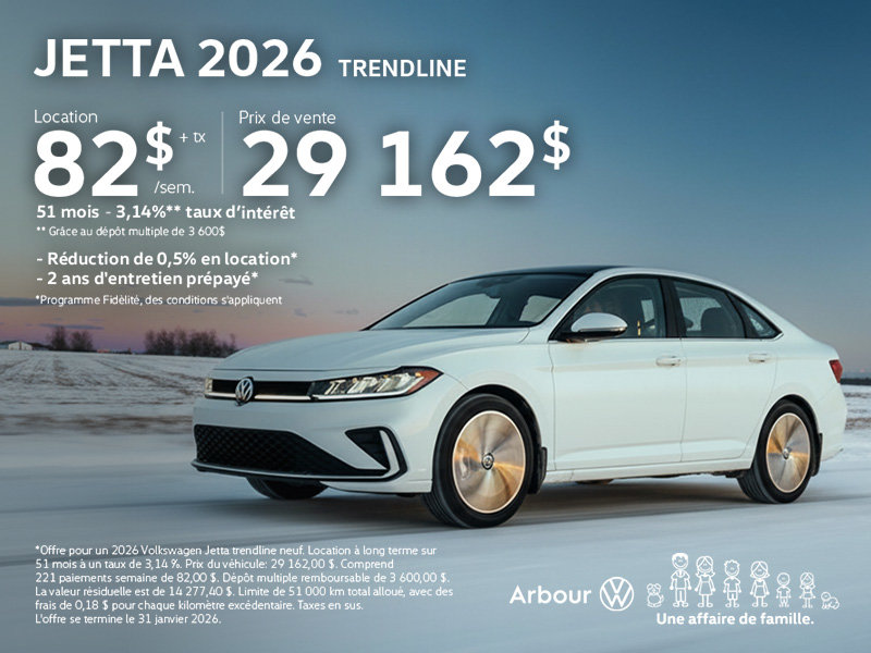 Jetta 2026 Trendline