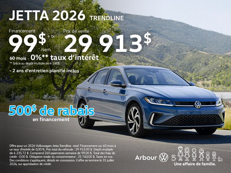 Jetta 2026 Trendline