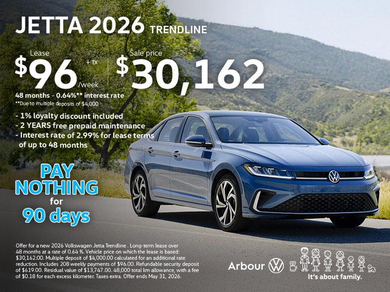Jetta 2026 Trendline