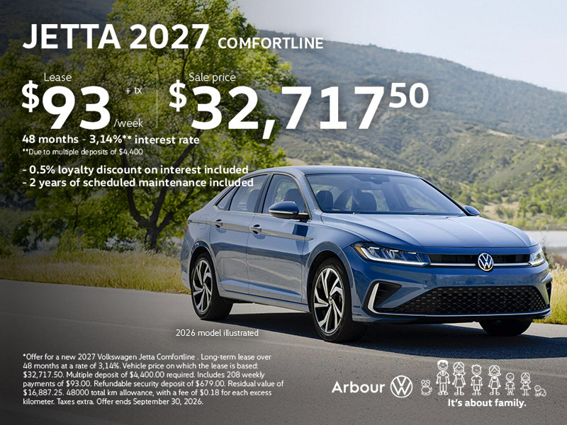 2027 Jetta Comfortline