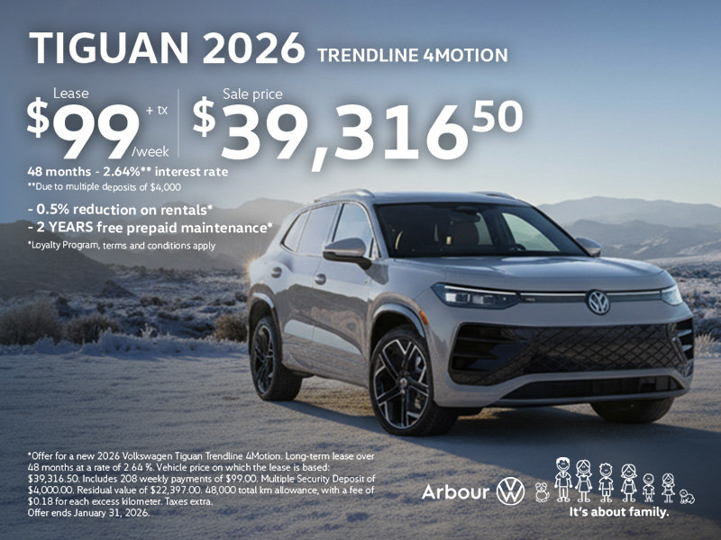 Tiguan 2026 Trendline 4motion