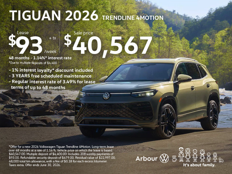 Tiguan 2026 Trendline 4motion