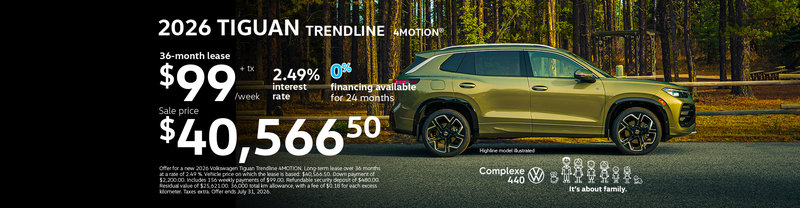 Tiguan 2026 Trendline 4motion