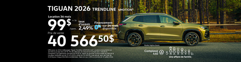 Tiguan 2026 Trendline 4motion