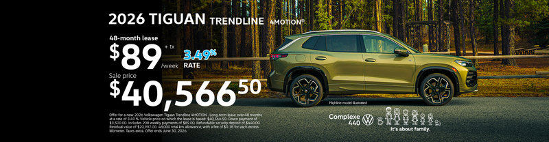 Tiguan 2026 Trendline 4motion