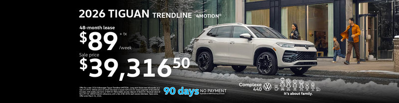 Tiguan 2026 Trendline 4motion