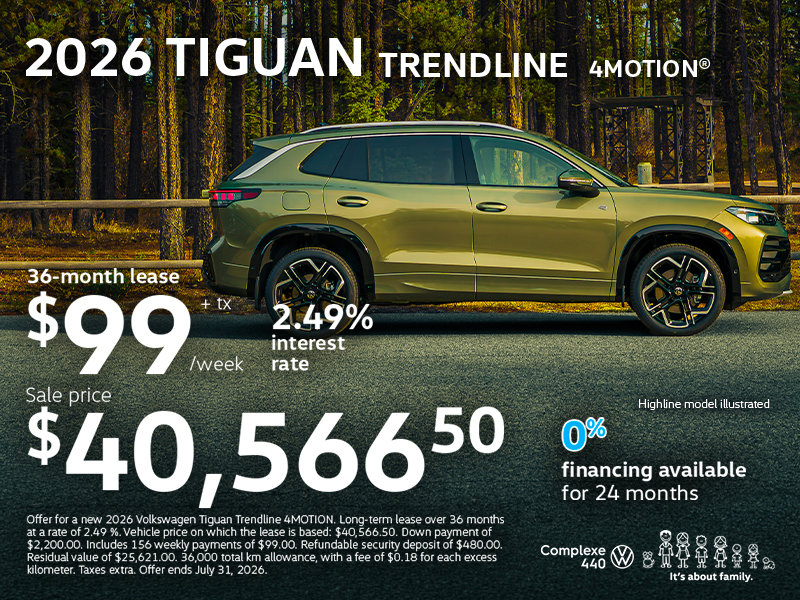 Tiguan 2026 Trendline 4motion