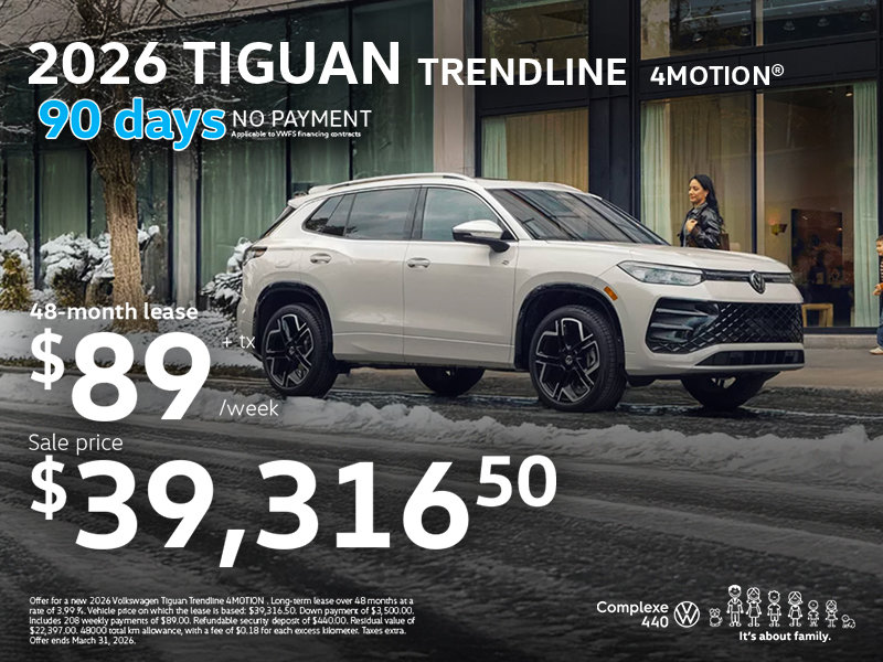 Tiguan 2026 Trendline 4motion