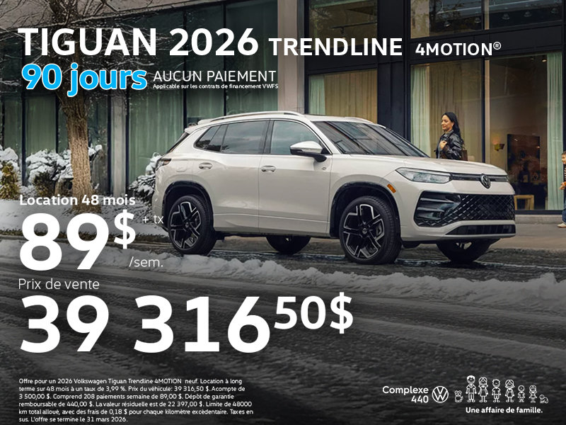 Tiguan 2026 Trendline 4motion