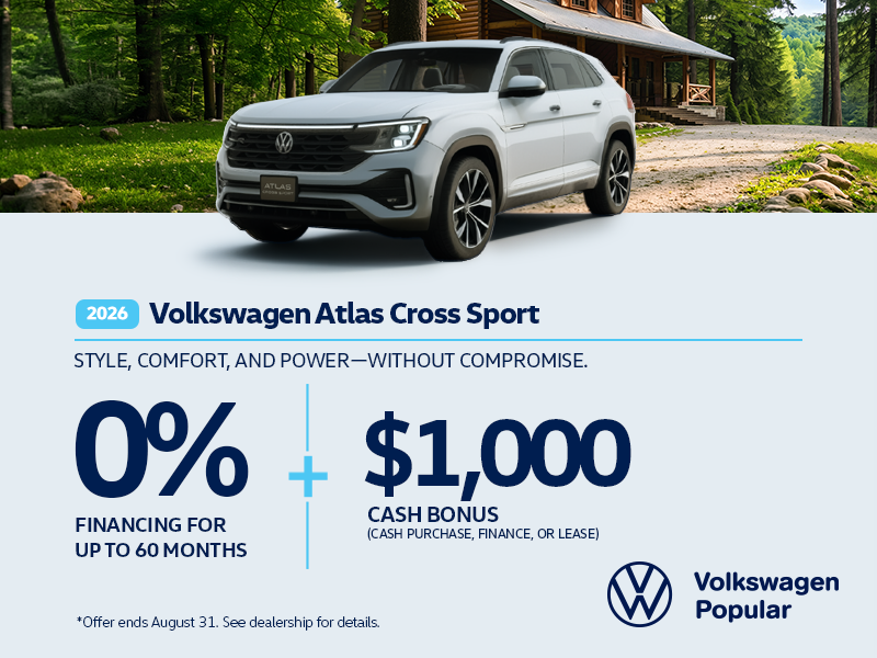 2026 Atlas Cross Sport