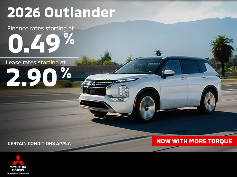 2026 Mitsubishi Outlander