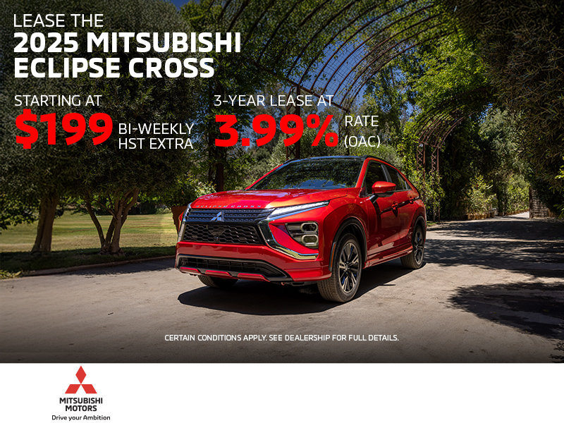 Get the 2025 Mitsubishi Eclipse Cross