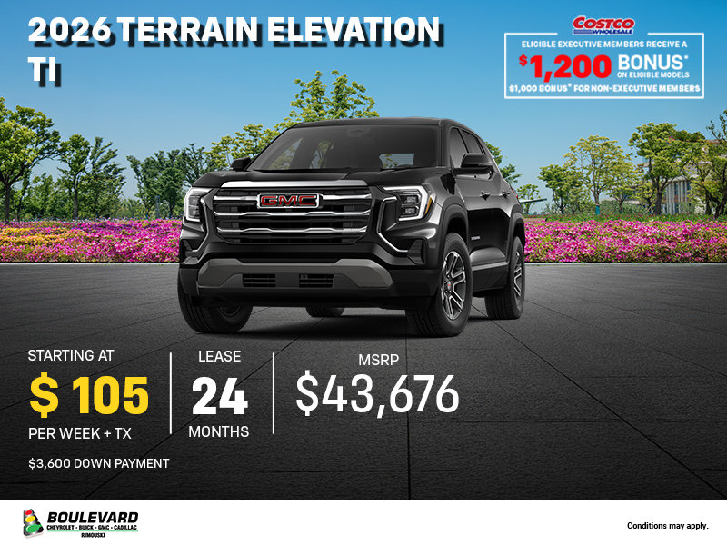 2026 Terrain Elevation AWD