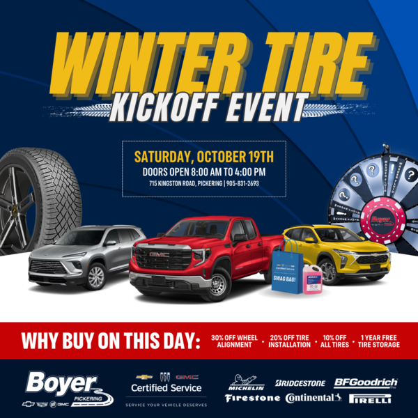 Winter Tire Kickoff Event