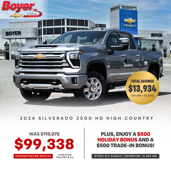 2024 Silverado 2500 HD High Country DEMO