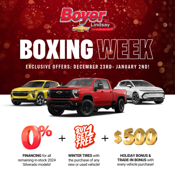 Boxing Week Sales Event