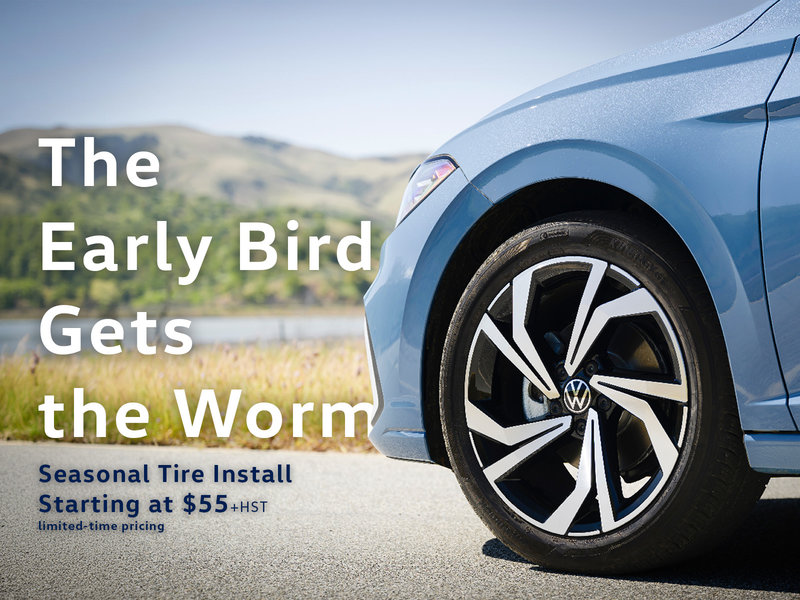 Early Bird Tire Offer