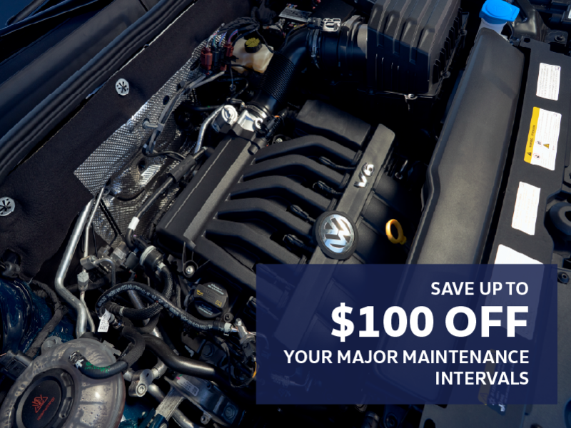 Up to $100 Off Major Service Maintenance