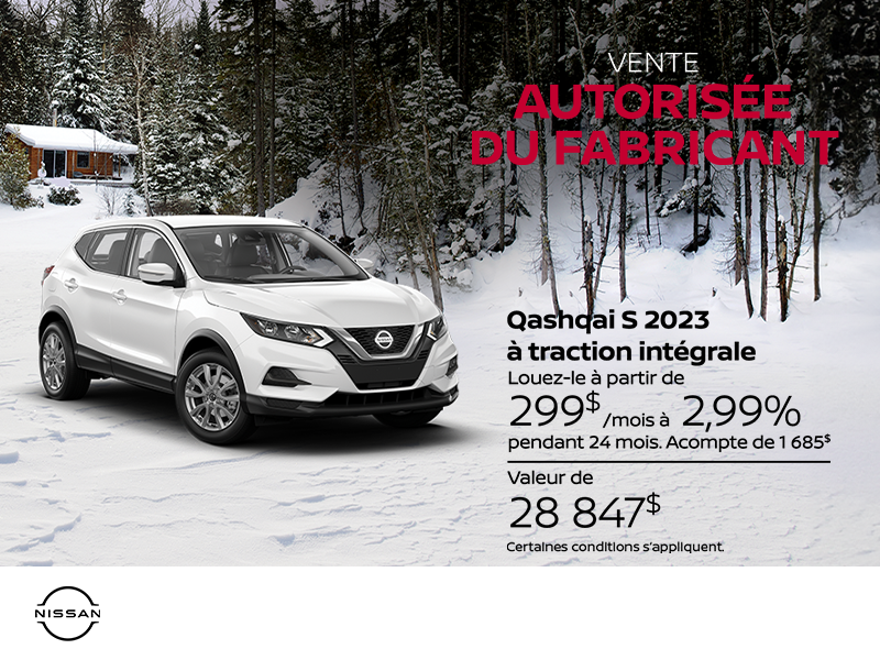 Obtenez le Qashqai 2023 !