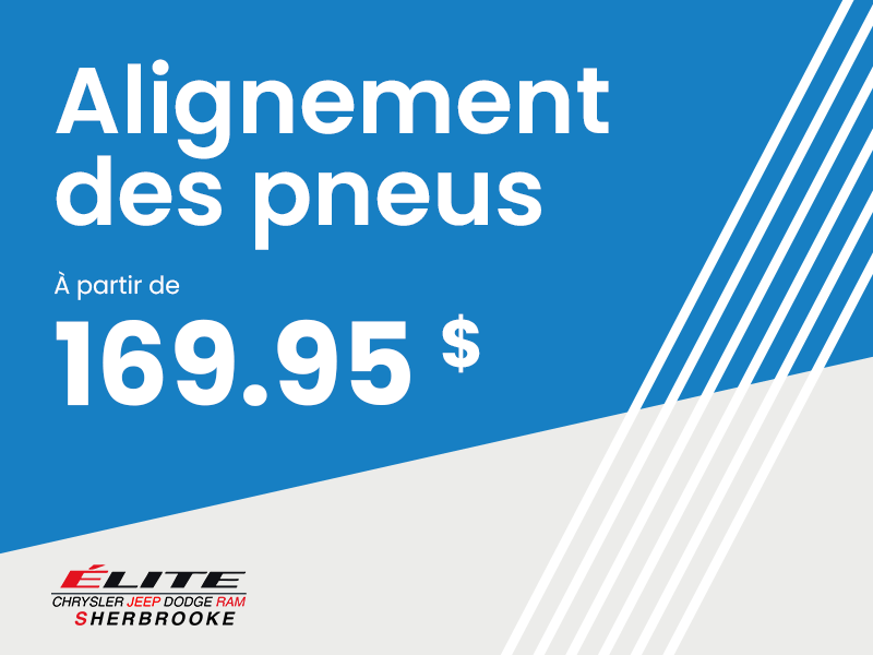 Alignement des pneus