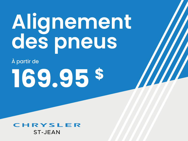 Alignement des pneus