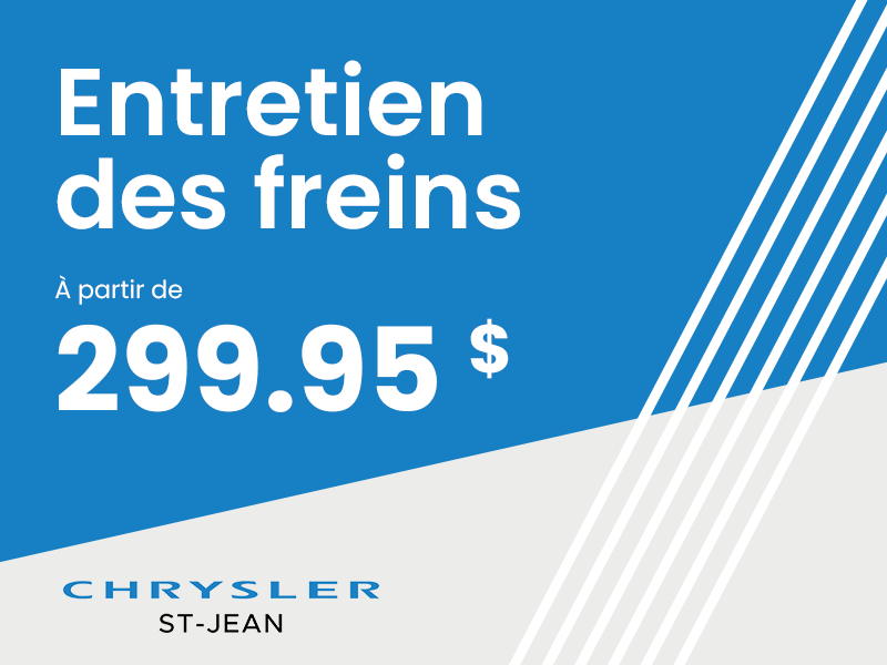 Entretien des freins