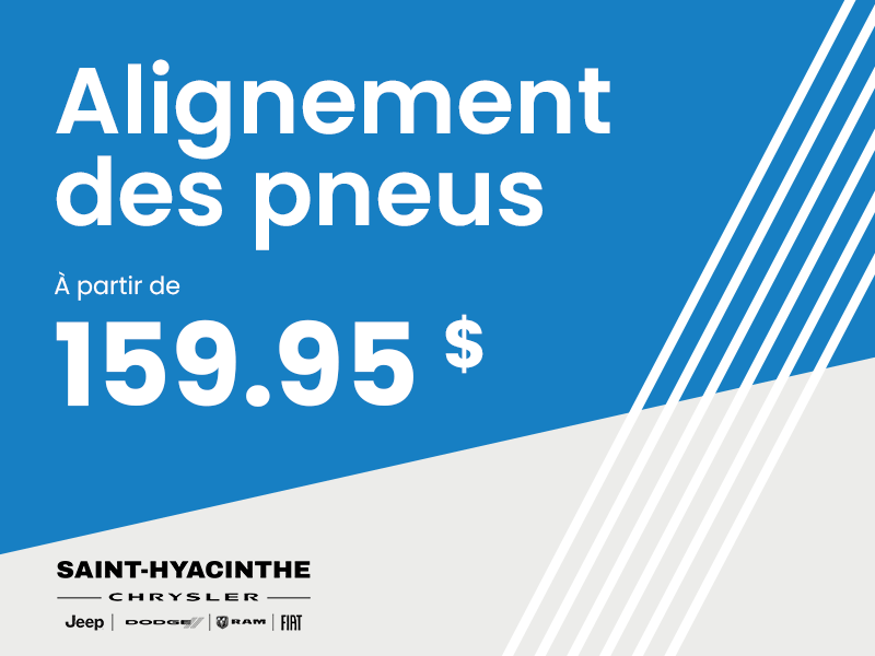 Alignement des pneus