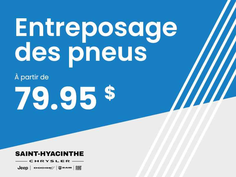 Entreposage des pneus