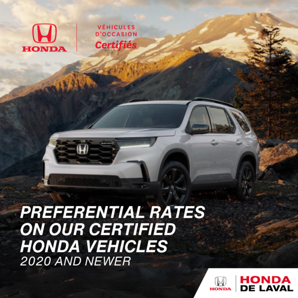 Certified Honda Rate