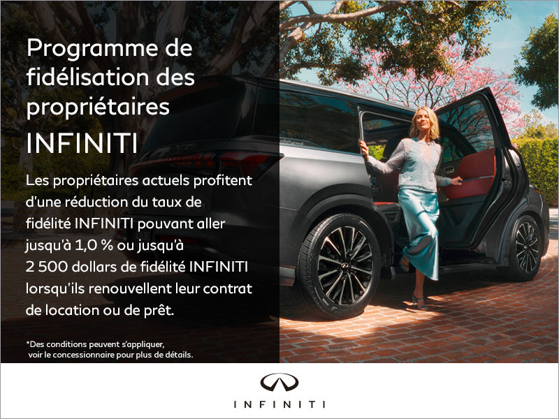 Programme de fidélisation INFINITI