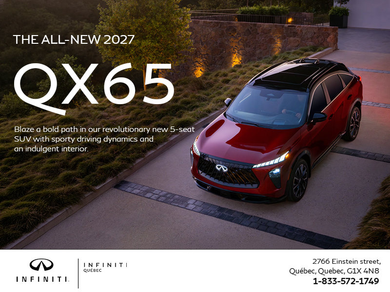 The All-New 2027 QX65