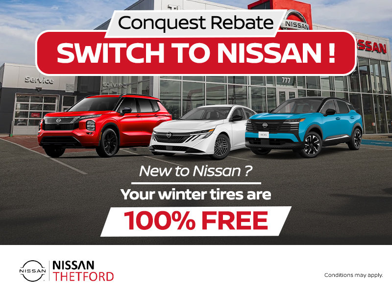 Conquest Rebate Offer!