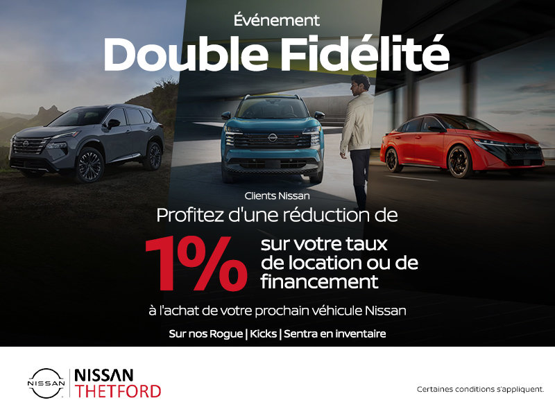 Événement Double Fidélité !