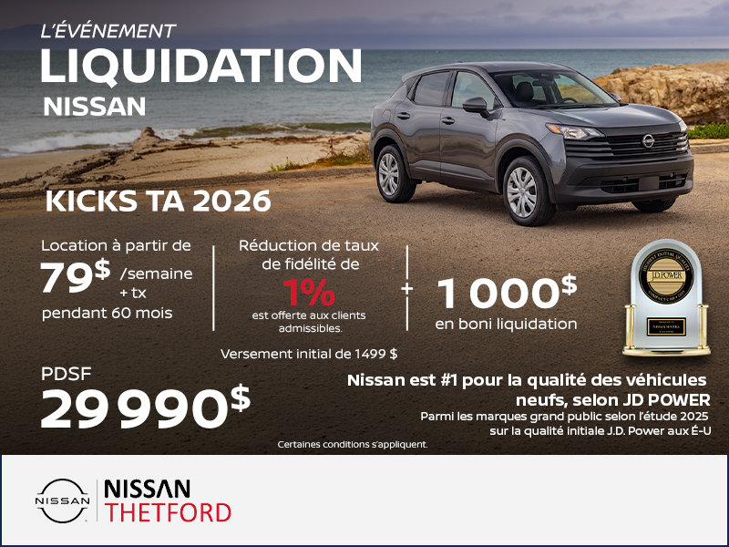 Nissan Kicks S TA 2026