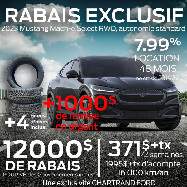 RABAIS EXCLUSIF DÉCEMBRE