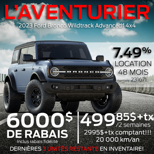 RABAIS L'AVENTURIER MARS