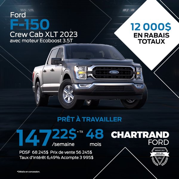 F-150 Supercrew XLT 2023