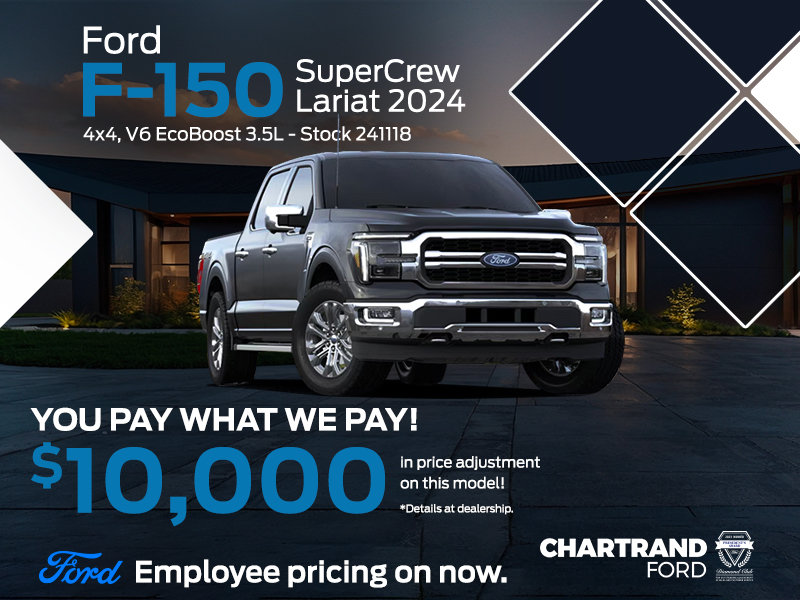 F150 SuperCrew Lariat 2024