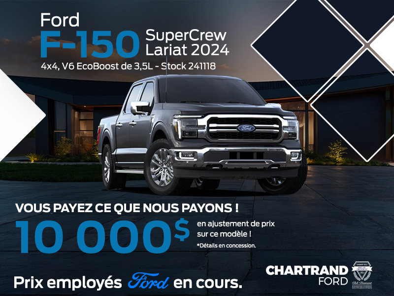 F150 SuperCrew Lariat 2024