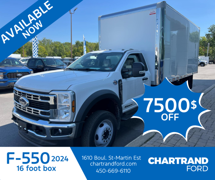 F-550 2024 16-foot box