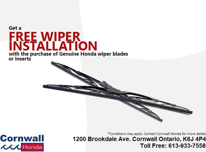 Get Wiper Blades Installed