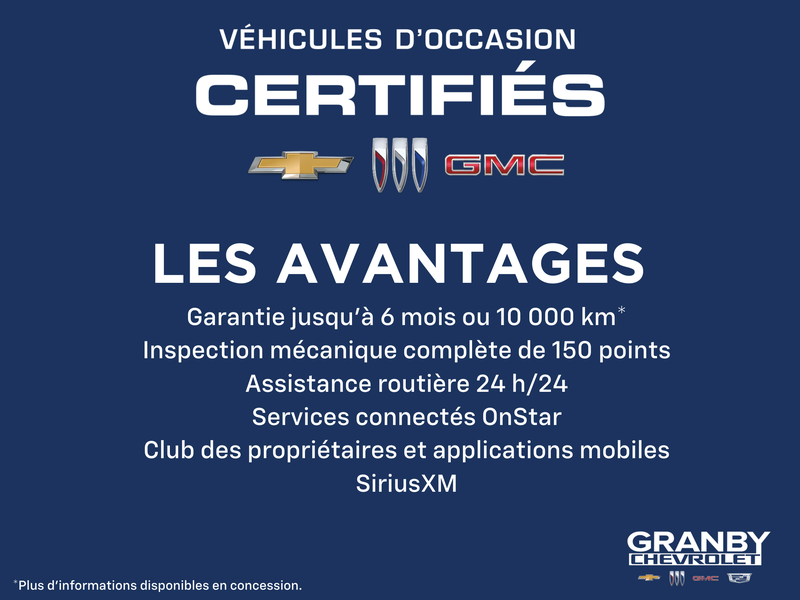 VÉHICULE D’OCCASION CERTIFIÉ