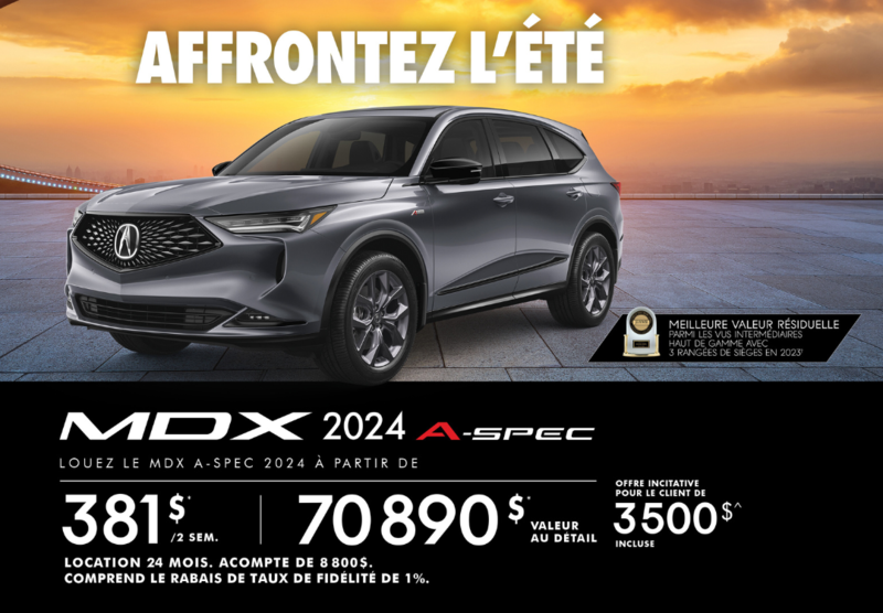 MDX SH-AWD® A-SPEC 2024