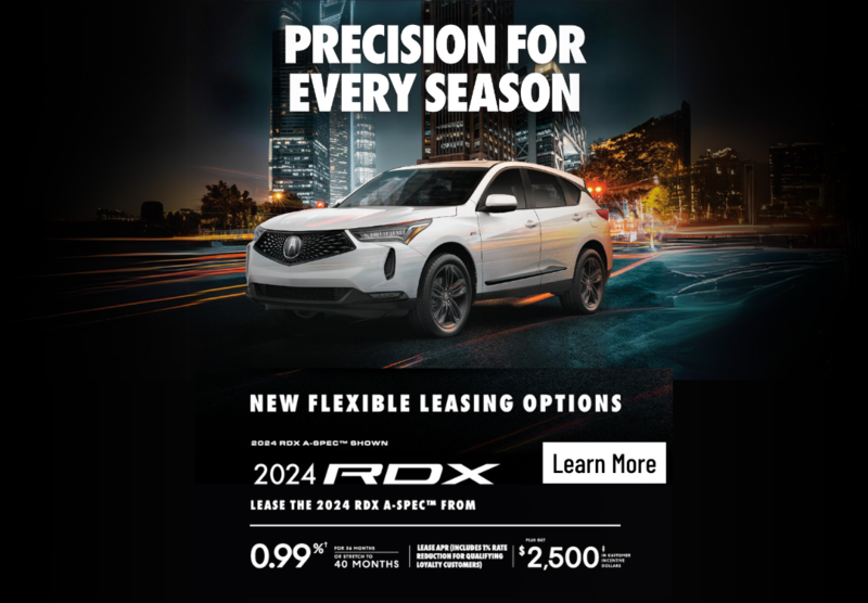 Discover our new flexible leasing options for the 2025 Acura RDX. Get more information today!