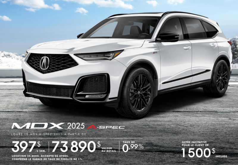 2025 MDX SH-AWD A-SPEC