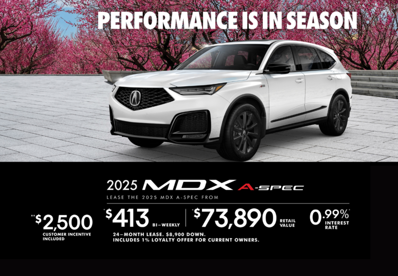 Exclusive Offer on the 2025 Acura MDX A-SPEC