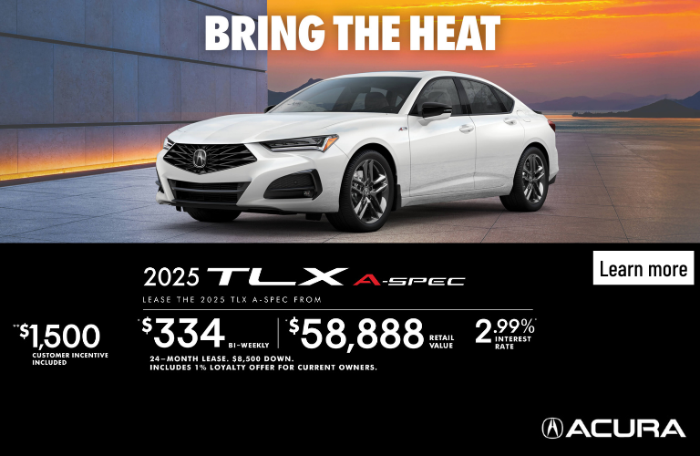EXCLUSIVE LEASE OFFER ON THE 2025 ACURA TLX A-SPEC!
