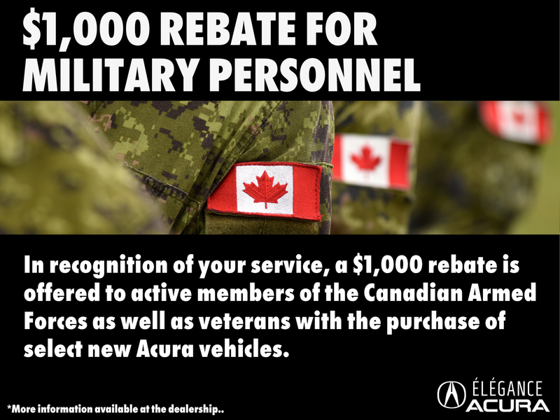 $1,000 military discount