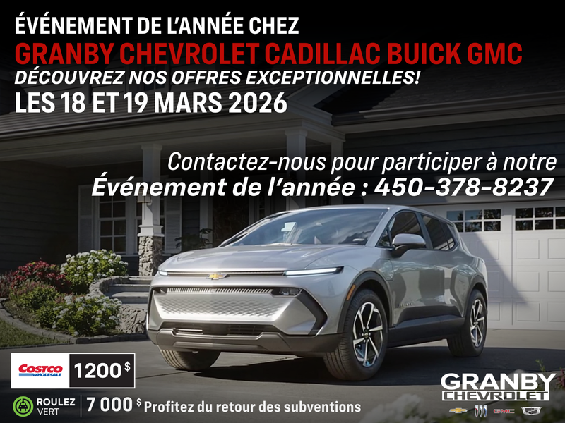 ÉVÉNEMENT DE L'ANNÉE : RÉSERVEZ VOTRE PLACE DÈS MAINTENANT !